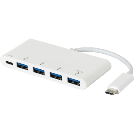 eSTUFF USB-C Charging Hub ES623007WHT - Fast, Reliable, and Versatile Charging Solution